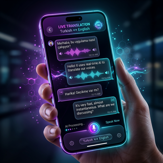 AI Interpreter Mobile Usage